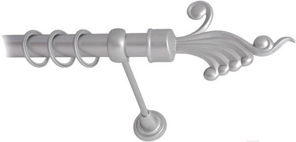 

Карниз Lm Decor Кения 023 1р гладкий 25мм 4м сатин, Кения 023 1р гладкий 25мм 4.0м