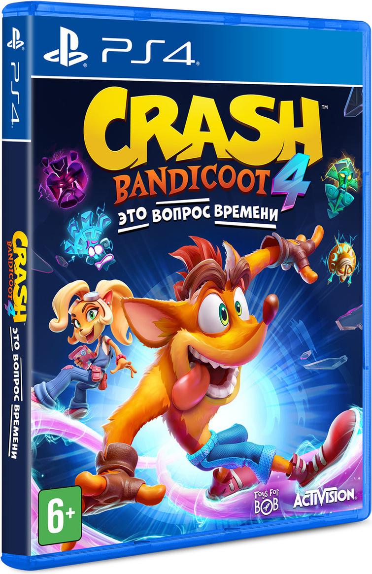 

Игра для приставки PlayStation Crash Bandicoot 4: Это Вопрос Времени [1CSC20004792], Crash Bandicoot 4: Это Вопрос Времени
