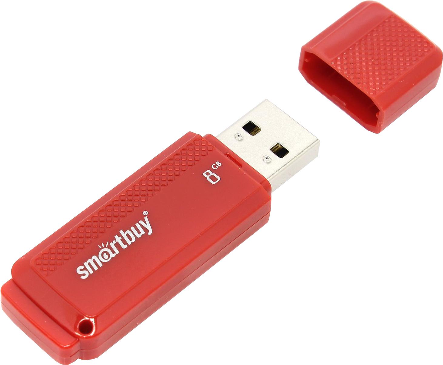 

Usb flash SmartBuy 8Gb Dock Red [SB8GBDK-R], 8Gb Dock
