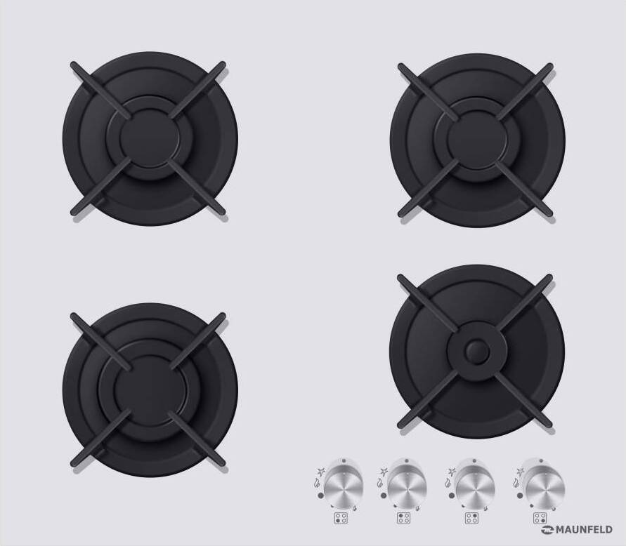 

Варочная панель Maunfeld EGHG.64.1CW/G, Газовая варочная панель MAUNFELD EGHG.64.1CW/G