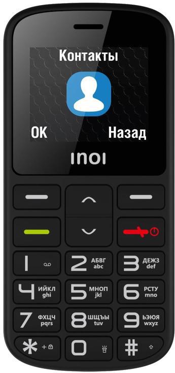 

Мобильный телефон INOI 103B Black, 103B