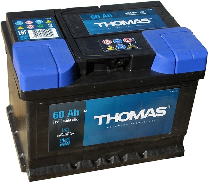 

Аккумулятор Thomas R+ 60 А/ч