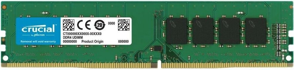 

Оперативная память Crucial 16GB DDR4 2666MHz UDIMM [CT16G4DFRA266], Оперативная память Crucial CT16G4DFRA266