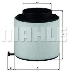 

Фильтр воздушный Knecht/Mahle LX2092D, LX2092D