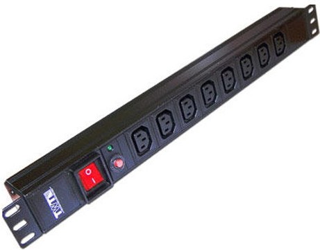

Блок распределения питания LANMASTER TWT-PDU19-10A8C3