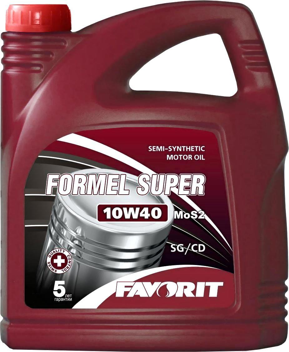

Моторное масло Favorit Formel Super MoS2 10W-40 SG/CD 5л