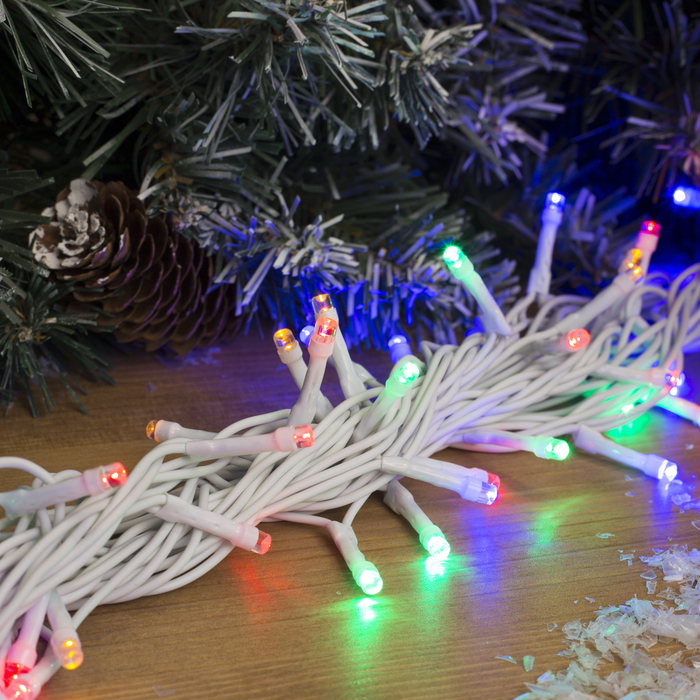 

Новогодняя гирлянда Luazon Нить 100 LED 10м мульти [3584134], Новогодняя гирлянда Luazon Нить 100 LED 10м 3584134 мульти