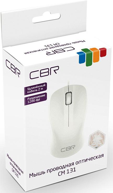 

Мышь CBR CM 131 White, CM 131