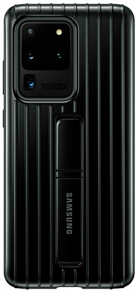 

Чехол для телефона Samsung Protective Standing Cover для S20 Ultra Black, Protective Standing Cover для S20 Ultra