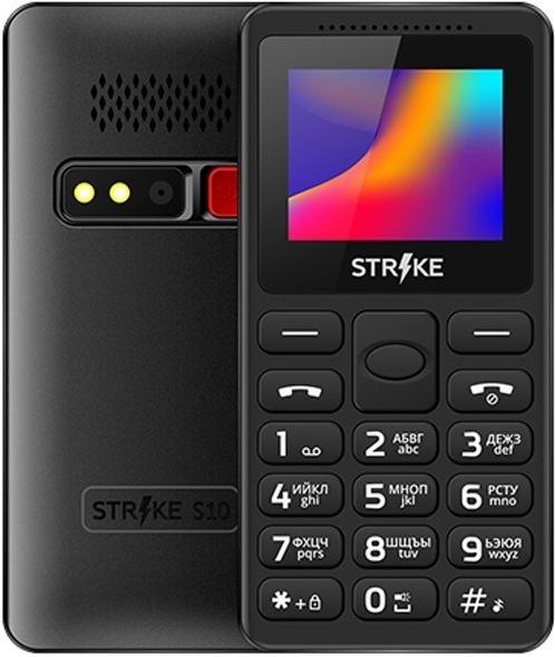 

Мобильный телефон Strike S10 Black, Мобильный телефон Strike S10 (черный)