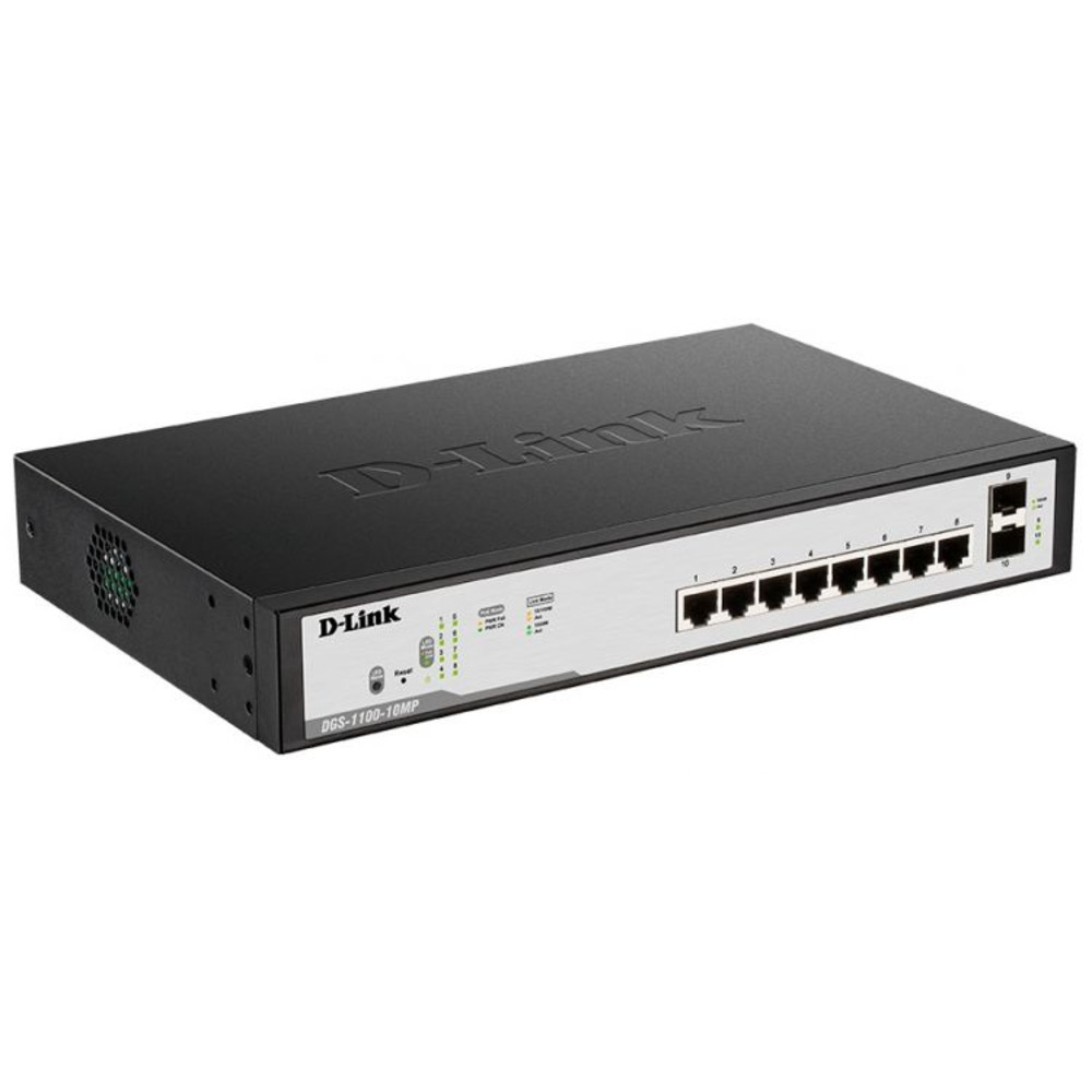 

Коммутатор D-Link DGS-1100-10MP/C1A, DGS-1100-10MP/C1A