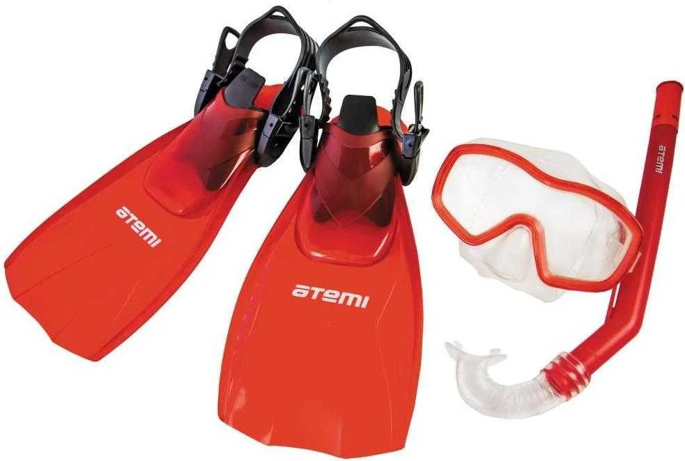

Набор для плавания Atemi 24200 Red, 24200