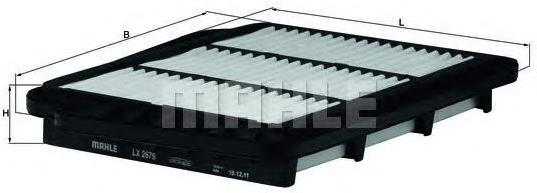 

Фильтр воздушный Knecht/Mahle LX2679, LX2679