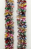 

Новогоднее украшение Мон Ами Мишура 9x200см 75781 цветной, Мишура 9x200см 75781