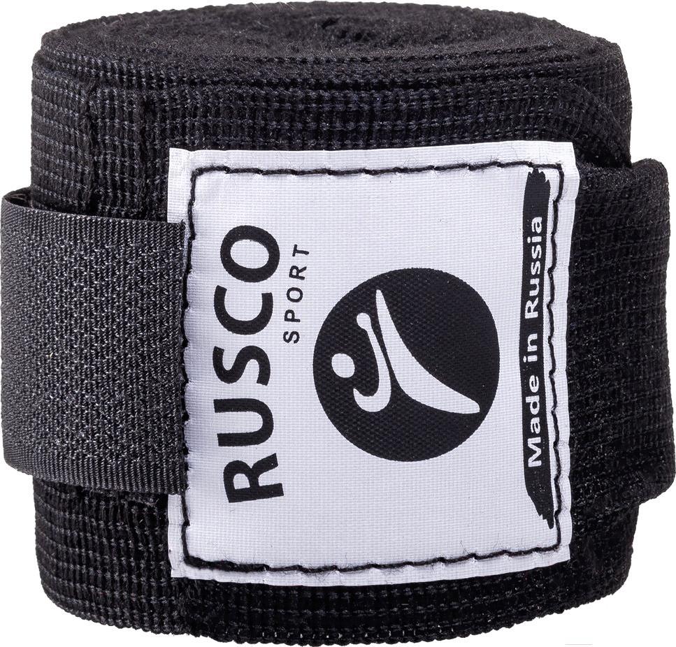 

Боксерский бинт RuscoSport 2.5 м черный, 2,5м