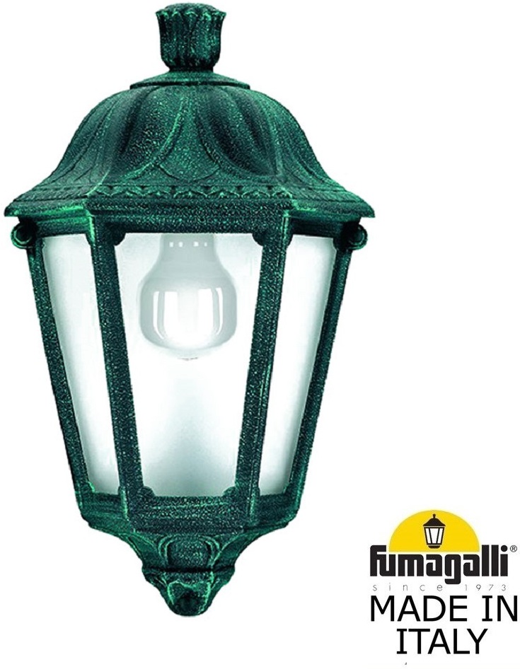 

Уличный настенный светильник Fumagalli M22.000.000.VXF1R