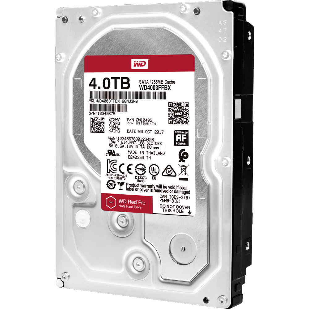 

Жесткий диск WD Red Pro 4TB WD4003FFBX, Жесткий диск WD Original 4TB WD4003FFBX