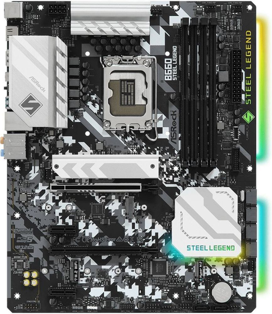 

Материнская плата ASRock B660 STEEL LEGEND [B660], Материнская плата ASRock B660 STEEL LEGEND