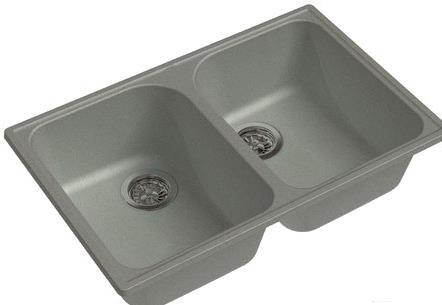 

Кухонная мойка GranFest Quarz GF-Z15 серый