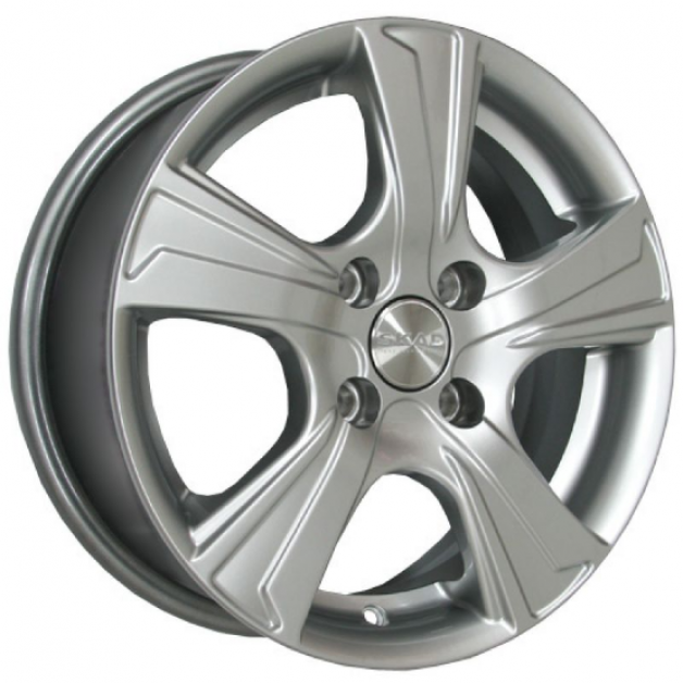 

Автомобильные диски SKAD Crete 14 5.5 4x100 38 67.1 Selena / Серебристый