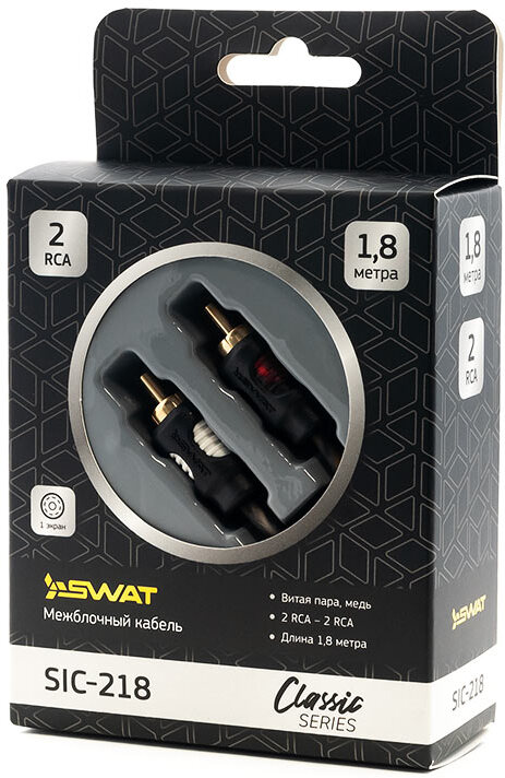 SWAT SIC-235 ( 2rca-2rca) 3.5м.