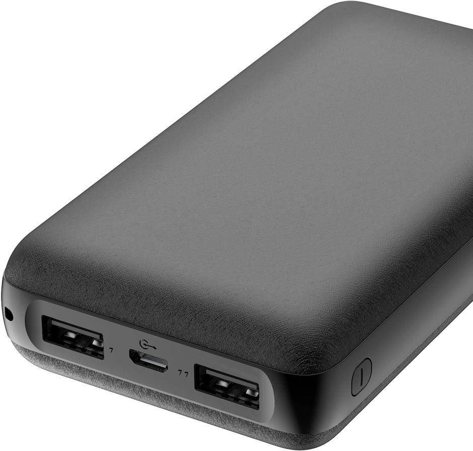 

Портативный аккумулятор Powerbank Olmio MINI-20 20000mAh черный, MINI-20 20000mAh