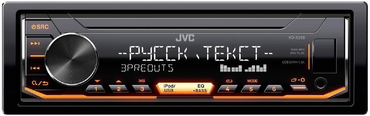 

USB-магнитола JVC KD-X355, KD-X355