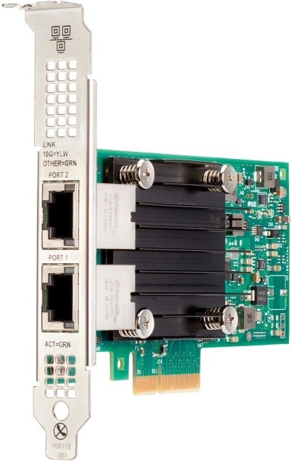 

Сетевой адаптер HPE Ethernet 10Gb 2-port 562T [817738-B21], Сетевой адаптер HPE Ethernet 10Gb 2-port 562T 817738-B21