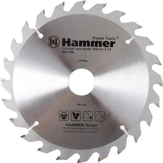 

Диск пильный Hammer Flex 205-108, Flex 205-108