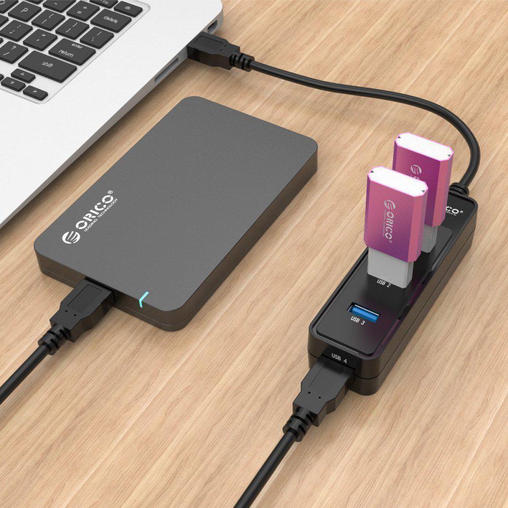 

USB-хаб Orico W5PH4-U3-BK, W5PH4-U3
