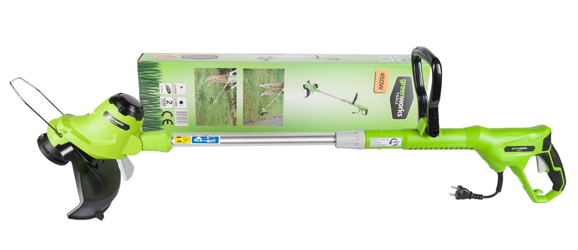 

Триммер электрический Greenworks GST4530 [2103607], GST4530