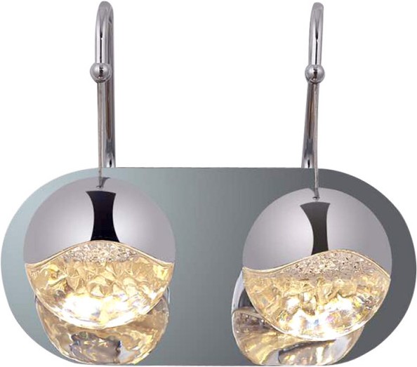 

Бра DeLight Collection Настенный светильник Globo Nickel 2 [SD3301-2C nickel], Бра DeLight Collection Настенный светильник Globo Nickel 2 SD3301-2C nickel