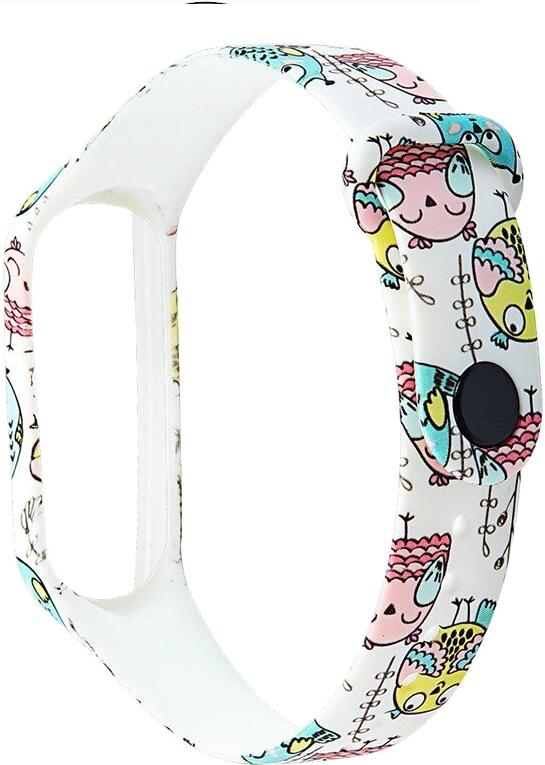 

Сменный браслет Miru для Mi Band 3/4 (с рис.) ZOO анимация белый/цветной [4082], для Mi Band 3/4 (с рис.)