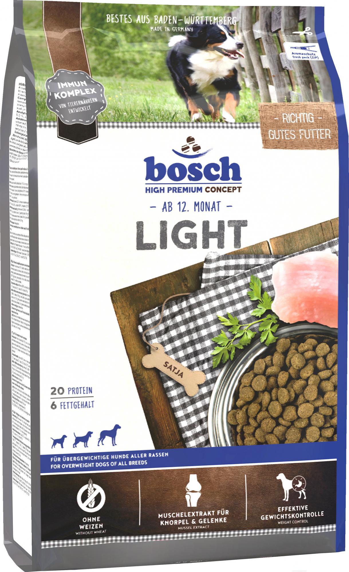 

Корм для собак Bosch Petfood Light 12.5кг, Light 12.5кг