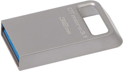 

Флешка Kingston 32Gb DataTraveler Micro 3.1 DTMC3/32GB [USB 3.1], Флеш-накопитель USB Kingston 32GB DTMC3/32GB