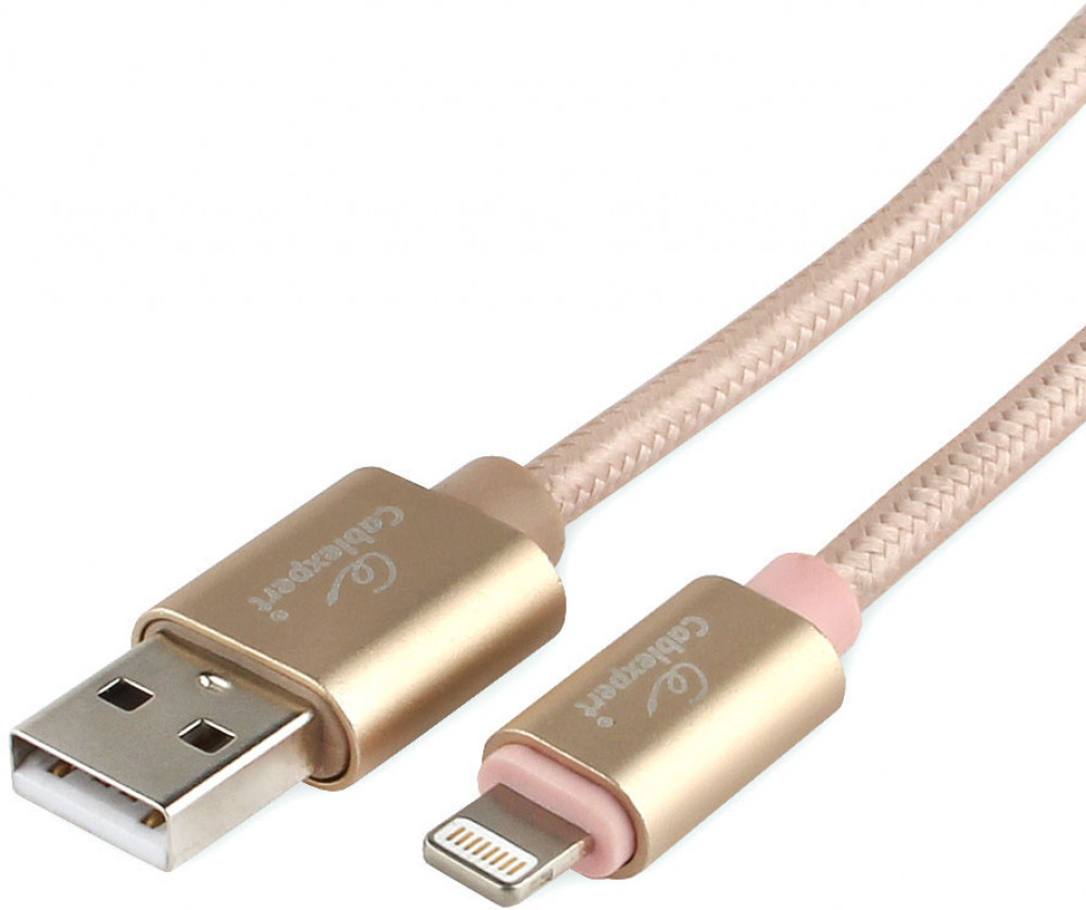 

Gembird Cablexpert Ultra AM/Lightning 1.8m Gold [CC-U-APUSB01Gd-1.8M], Cablexpert Ultra AM/Lightning 1.8m