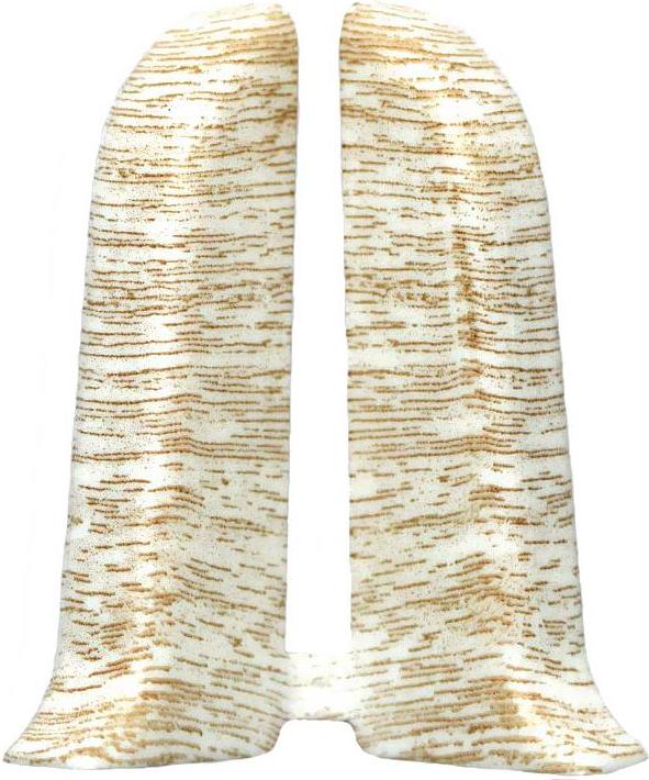 

Заглушка для плинтуса Ideal Комфорт 254 Ясень светлый (2шт), бордюр стенной Ideal Плинтус Комфорт 254 ясень светлый