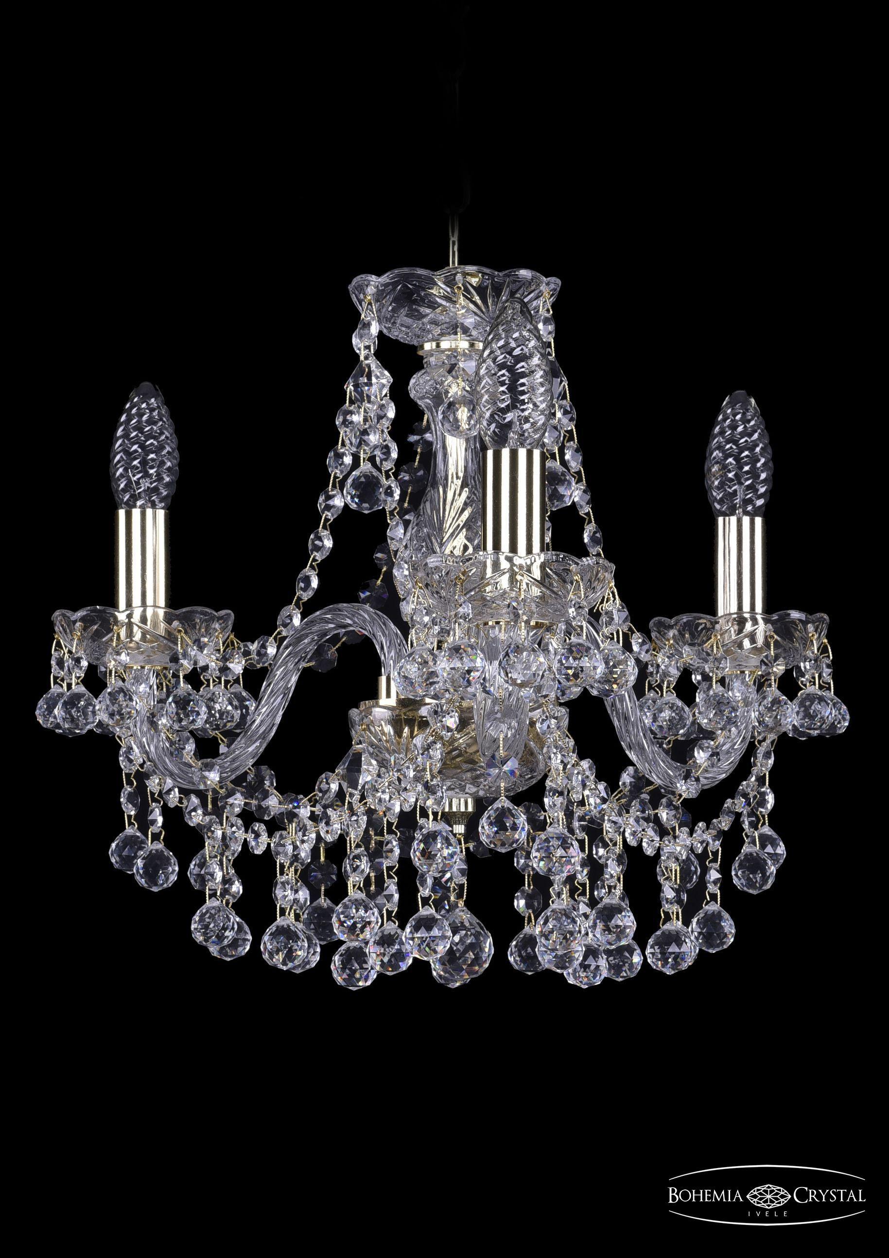 

Подвесная люстра Bohemia Ivele Crystal 1409/3/141/G