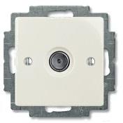 

Розетка ABB Basic 55 1724-0-4317 шале-белый, Basic 55 1724-0-4317