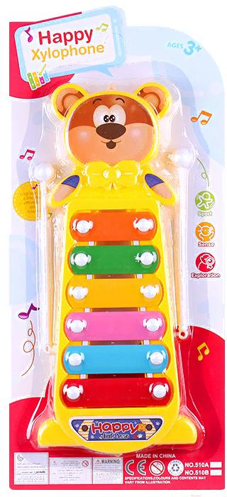 

Игрушка Darvish Ксилофон Мишка 6 тонов [DV-T-1201], Ксилофон Мишка 6 тонов
