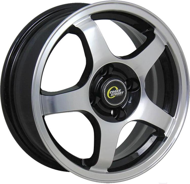 

Автомобильные диски Cross Street CR-14 15x6 5x114.3мм DIA 67.1мм ET 38мм BKF