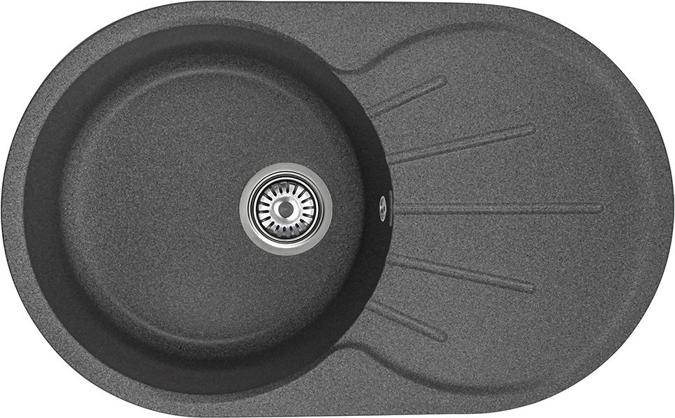 

Кухонная мойка Gran-Stone GS 18 L 308 черный, Кухонная мойка Gran-Stone GS-18L (308 черный)