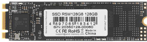 

SSD диск AMD M.2 2280 128GB [R5M128G8], SSD диск AMD Radeon R5 128GB (R5M128G8)