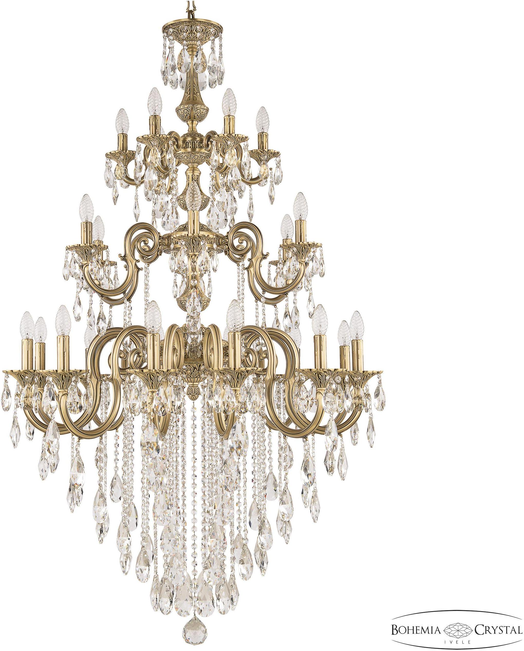 

Подвесная люстра Bohemia Ivele Crystal 72103/12+6+6/300/3d B FP