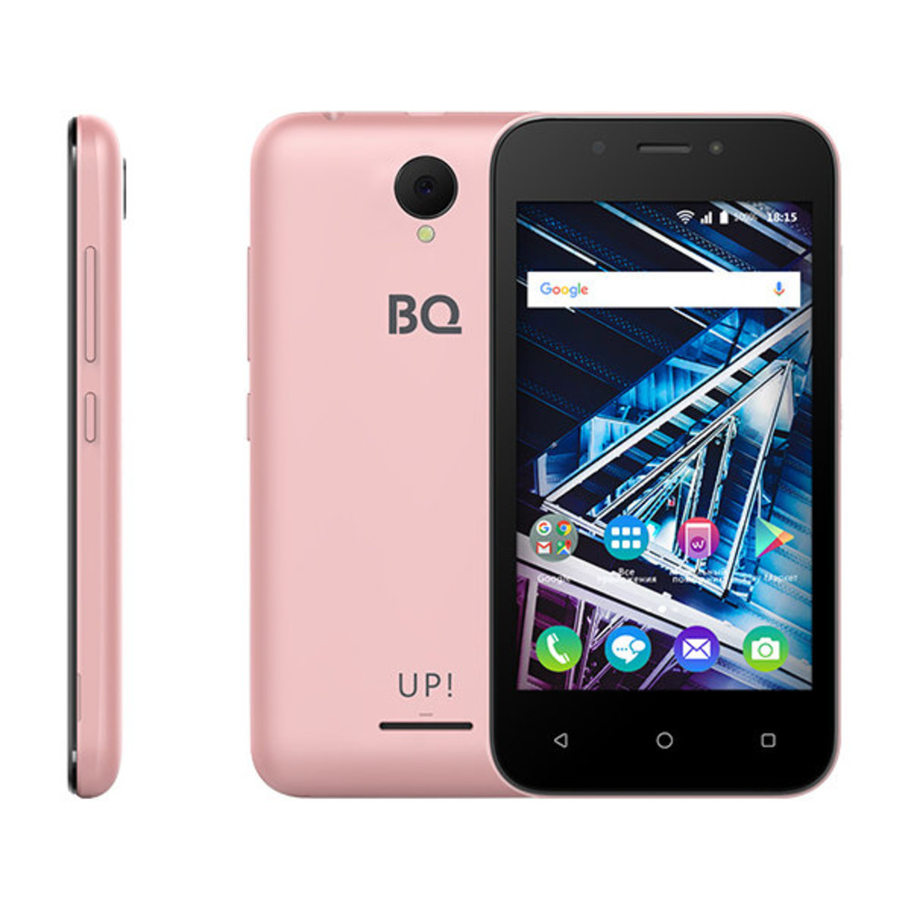 

Мобильный телефон BQ-Mobile BQ-4028 UP! розовое золото, BQ-4028 UP!