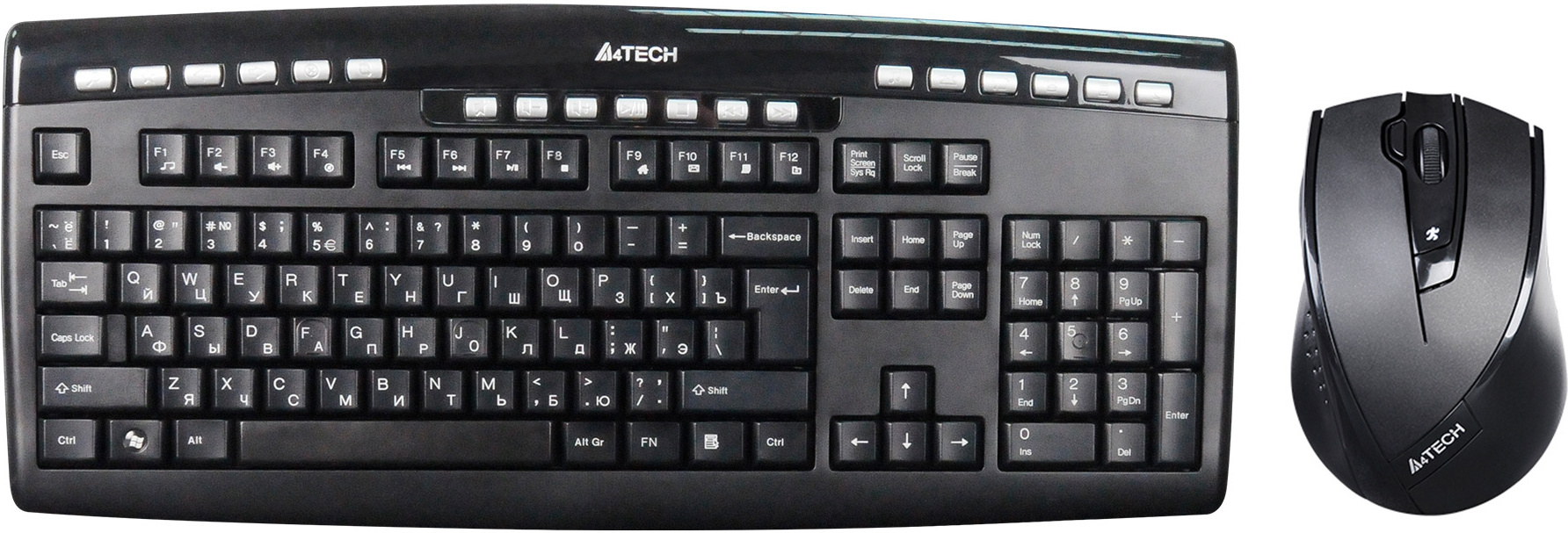 

Мышь + клавиатура A4Tech 9200F, Набор периферии A4Tech 9200F