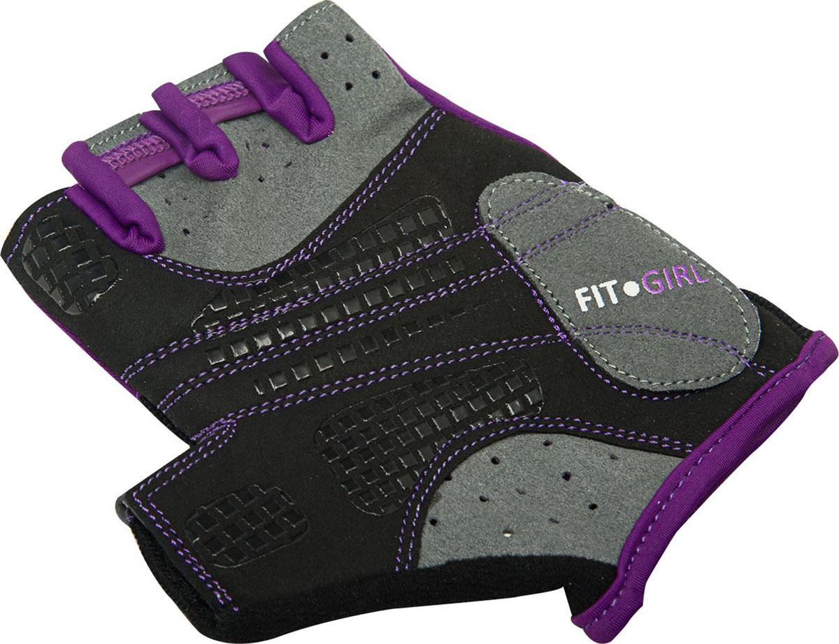 

Перчатки для фитнеса Starfit SU-113 S черный/фиолетовый/серый