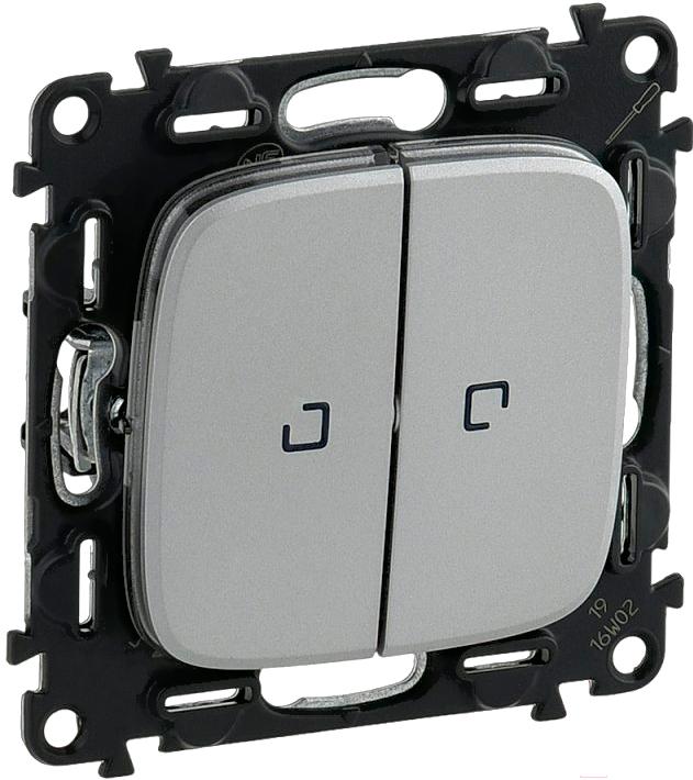 

Выключатель Legrand Valena Allure 752909 алюминий, Valena Allure 752909
