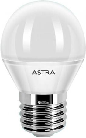 

Светодиодная лампа ASTRA G45 7W E27 3000K, Светодиодная лампочка ASTRA G45 7W E27 3000K