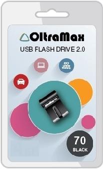 

Usb flash Oltramax 70 32GB черный [OM-32GB-70-Black], 70 32GB